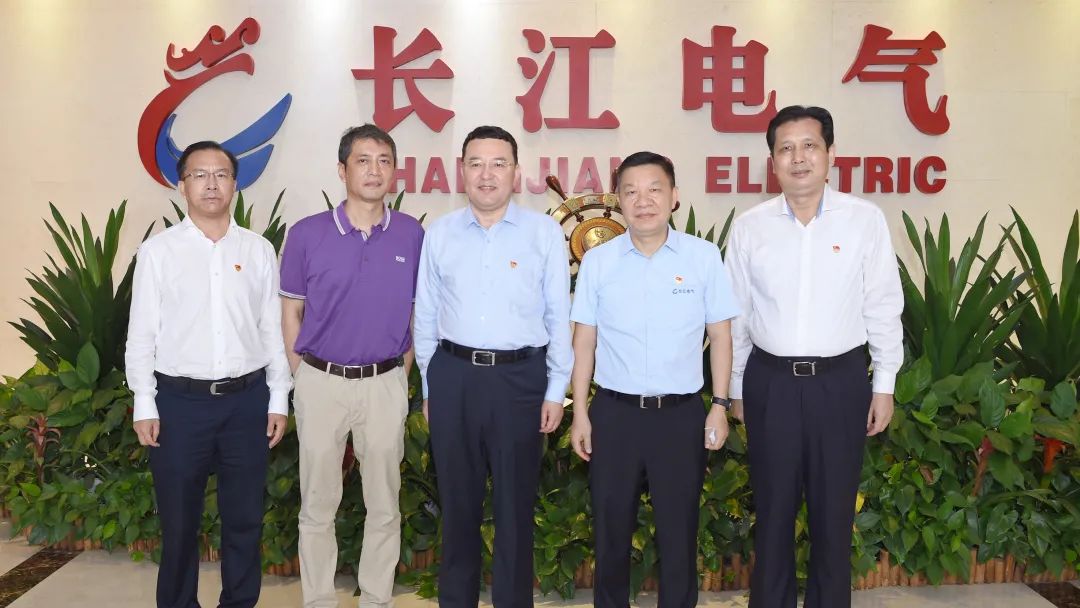 湖北省委常委、统战部部长尔肯江·吐拉洪一行走访调研长江电气